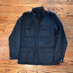 NEIL BARRETT M65 Military Jacket 00's Vintage Archive Brown Label XXL Black Rare